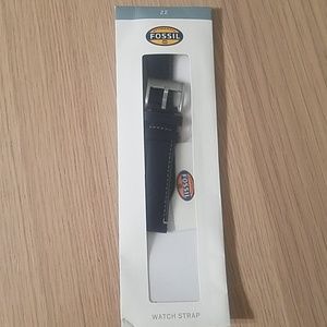 Navy Blue Fossil watch strap